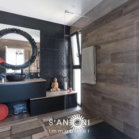 Contemporaine 4 Pieces Avec Piscine, Jardin Et Wi-fi A Agde, Proche Et Commerces - Fr-1-423-257 别墅