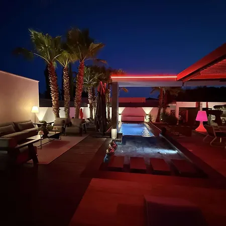 Contemporaine 4 Pieces Avec Piscine, Jardin Et Wi-fi A Agde, Proche Et Commerces - Fr-1-423-257 别墅 Le Grau-dʼAgde